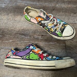 Converse Chuck Taylor All Star graffiti low top sneakers